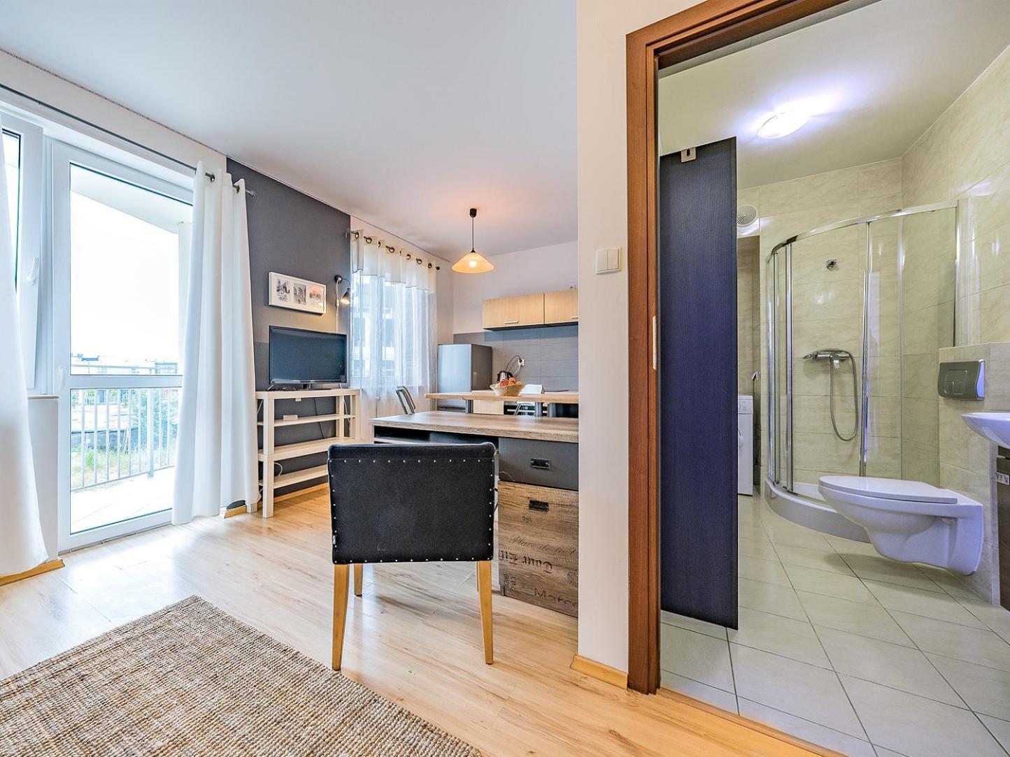 Apartament Z Balkonem I Bezplatnym Parkingiem Gdansk Ngoại thất bức ảnh